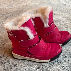 Sorel Kids' Fuchsia Snow Boots